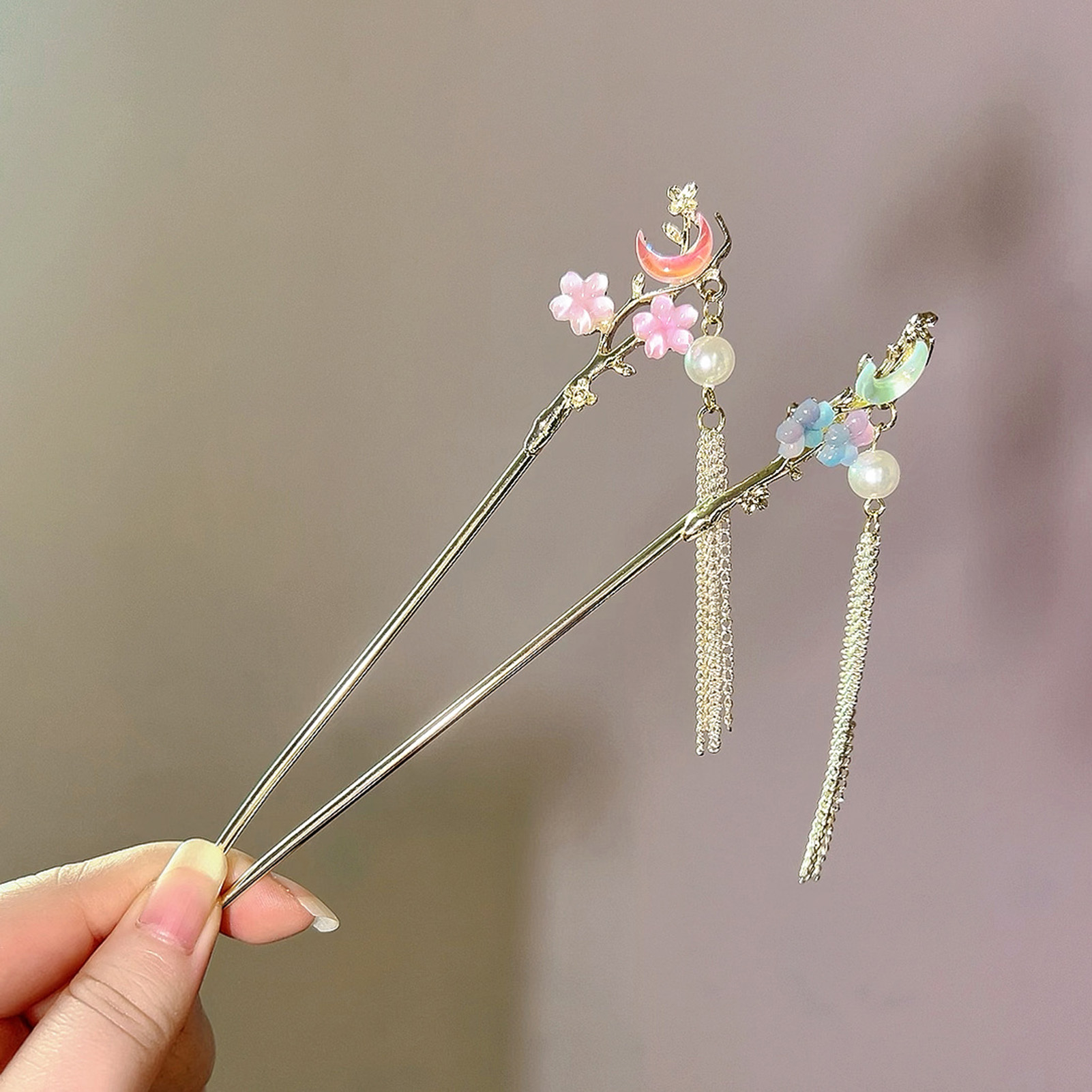 Florist Supplies - Retro Chinese Style Hairpin Sweety Flower