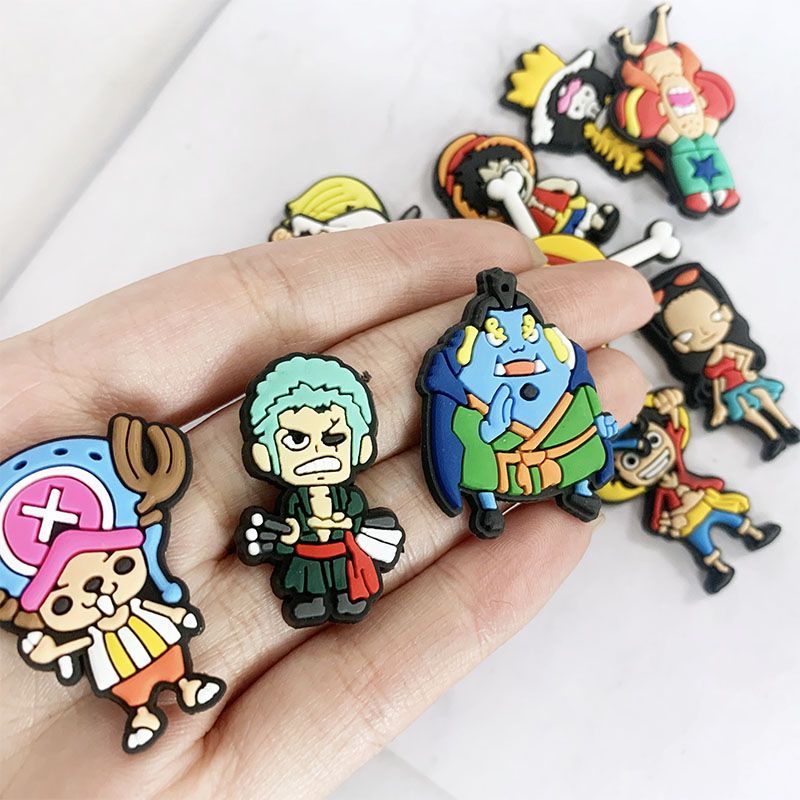 2-30pcs One Piece Luffy Crocs  - огляд і ціна Florist Supplies