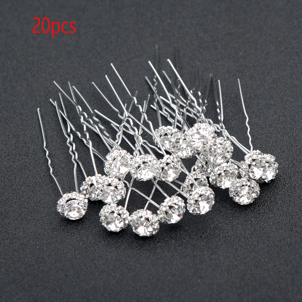 20pcs Bridal Pear U-shaped Hai - огляд і ціна Florist Supplies