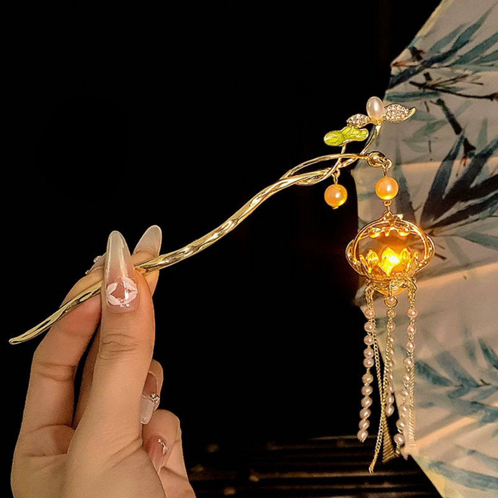 Luminous Flower Hairpin Exquis - огляд і ціна Florist Supplies