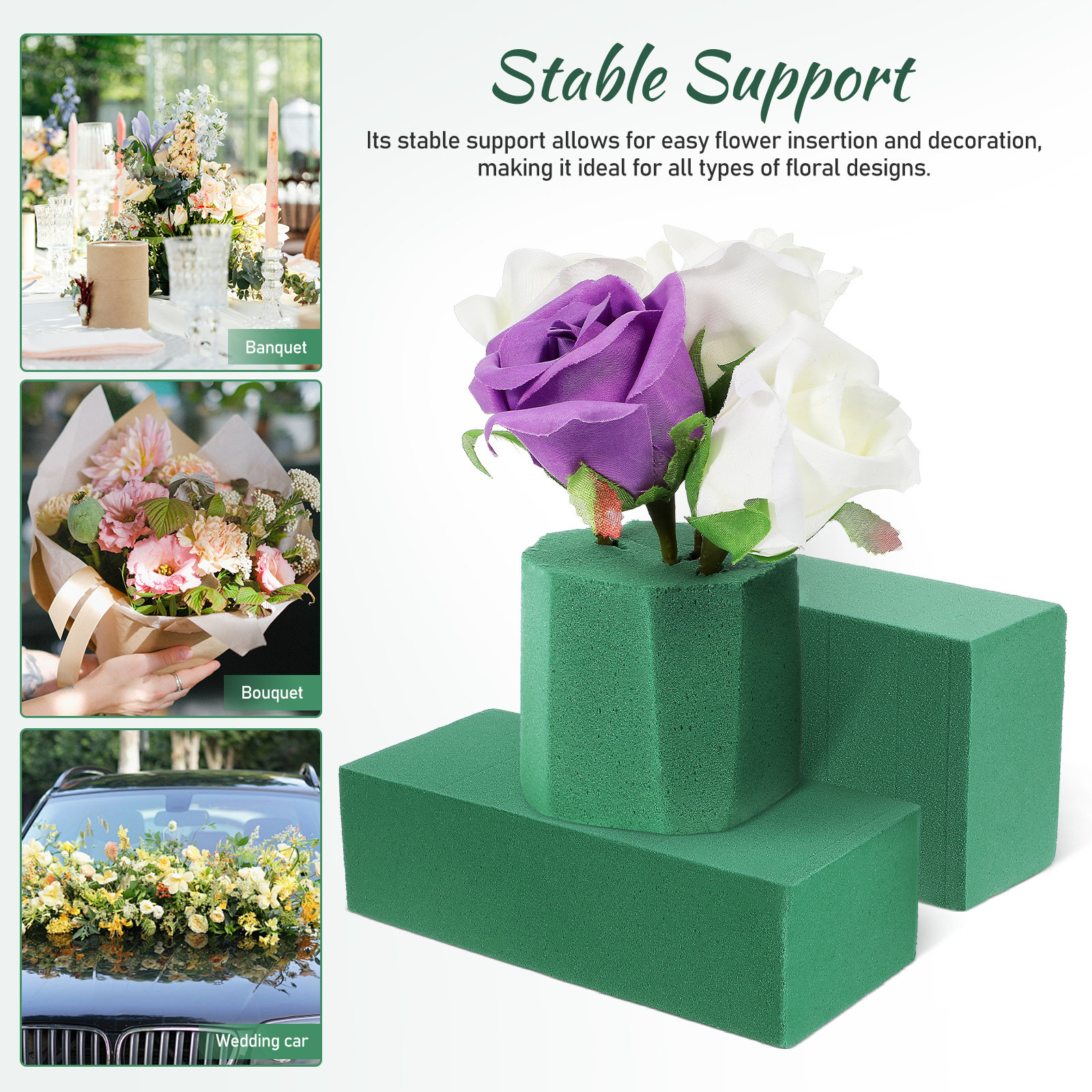 12Pcs Floral Foam Blocks Premi - огляд і ціна Easy Florist Supply