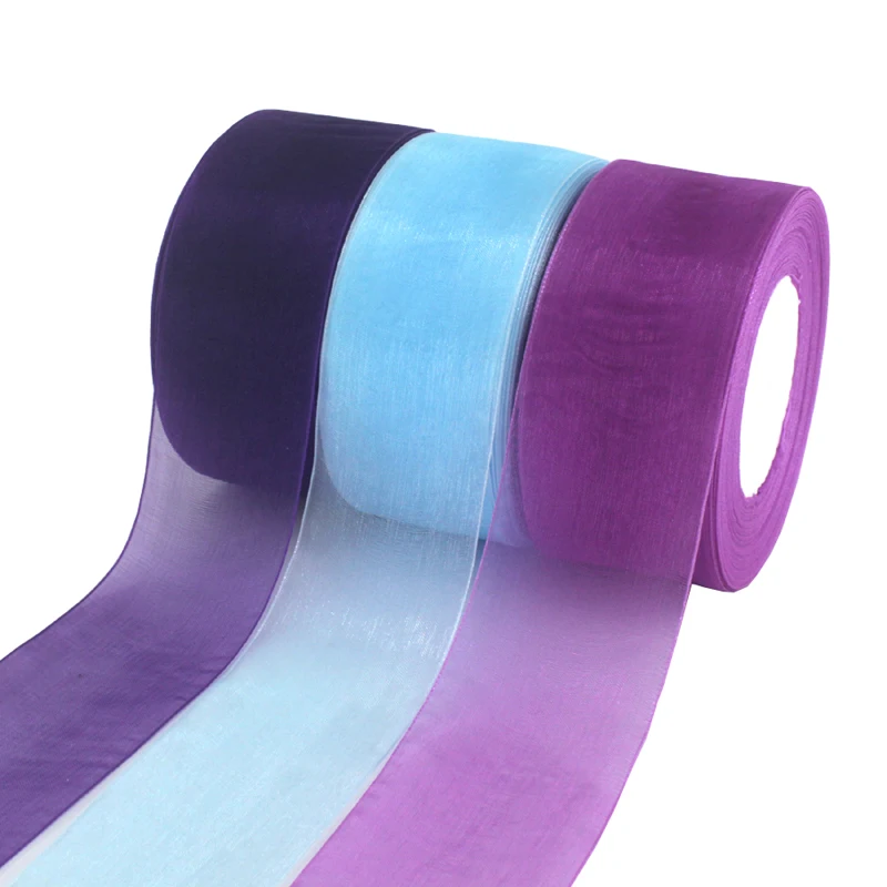 45meters/roll wide 5cm Organza - огляд і ціна Florist Supply Ribbon