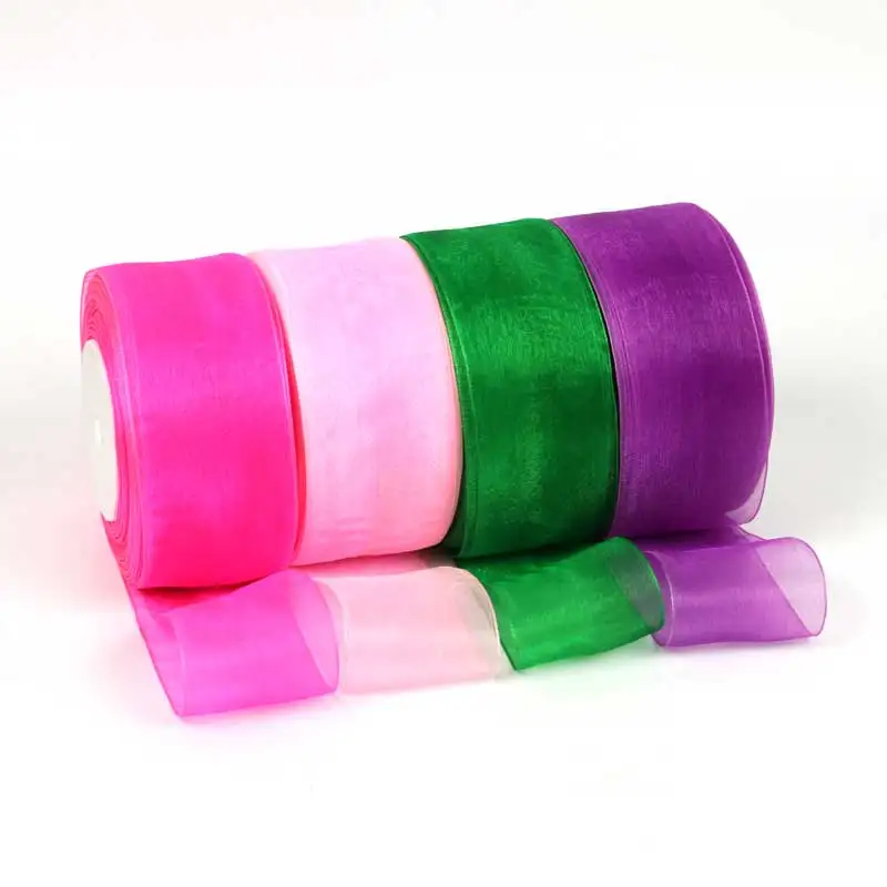 45meters/roll wide 5cm Organza - огляд і ціна Florist Supply Ribbon