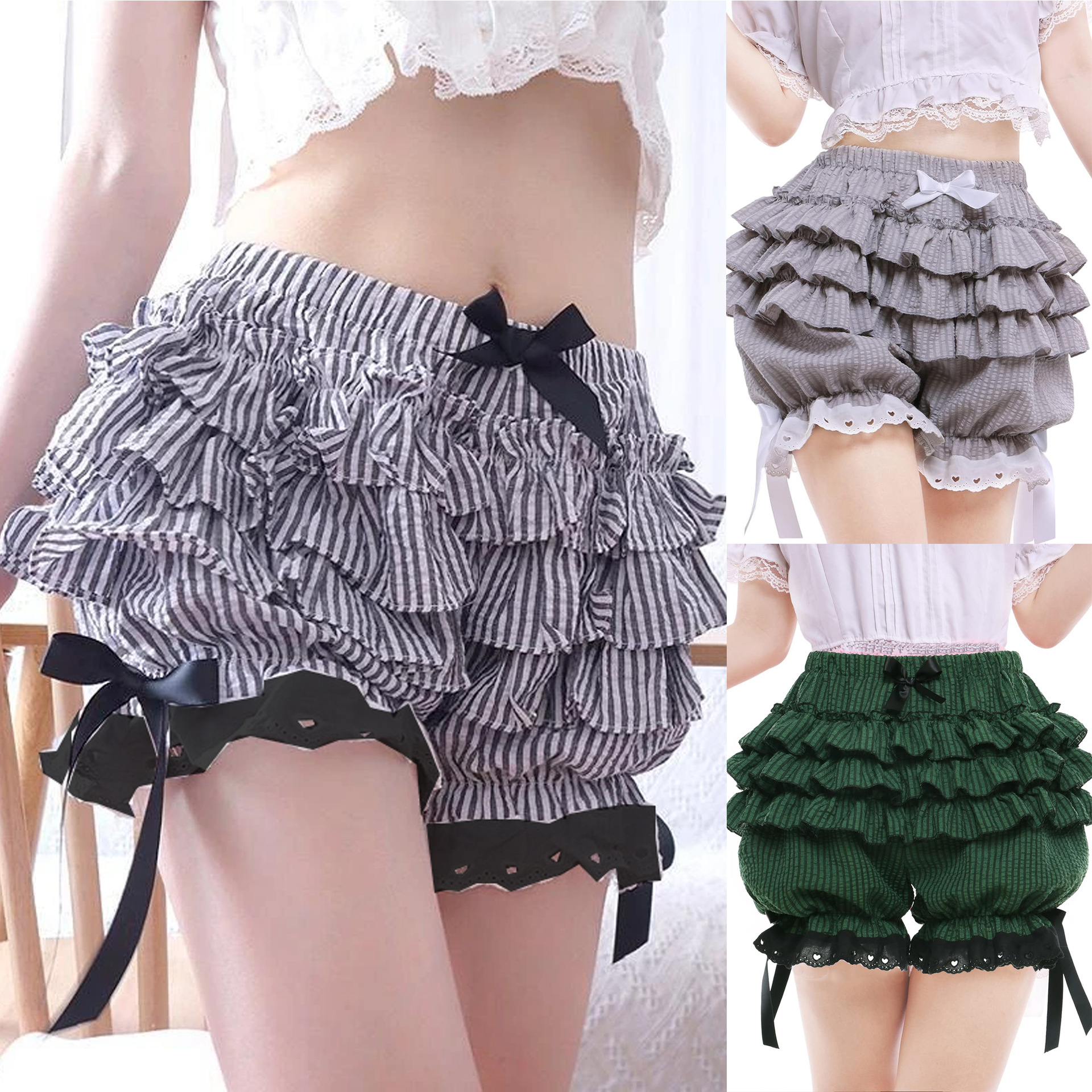 Lolita pants cute strap bow-kn - огляд і ціна Florist Supplies