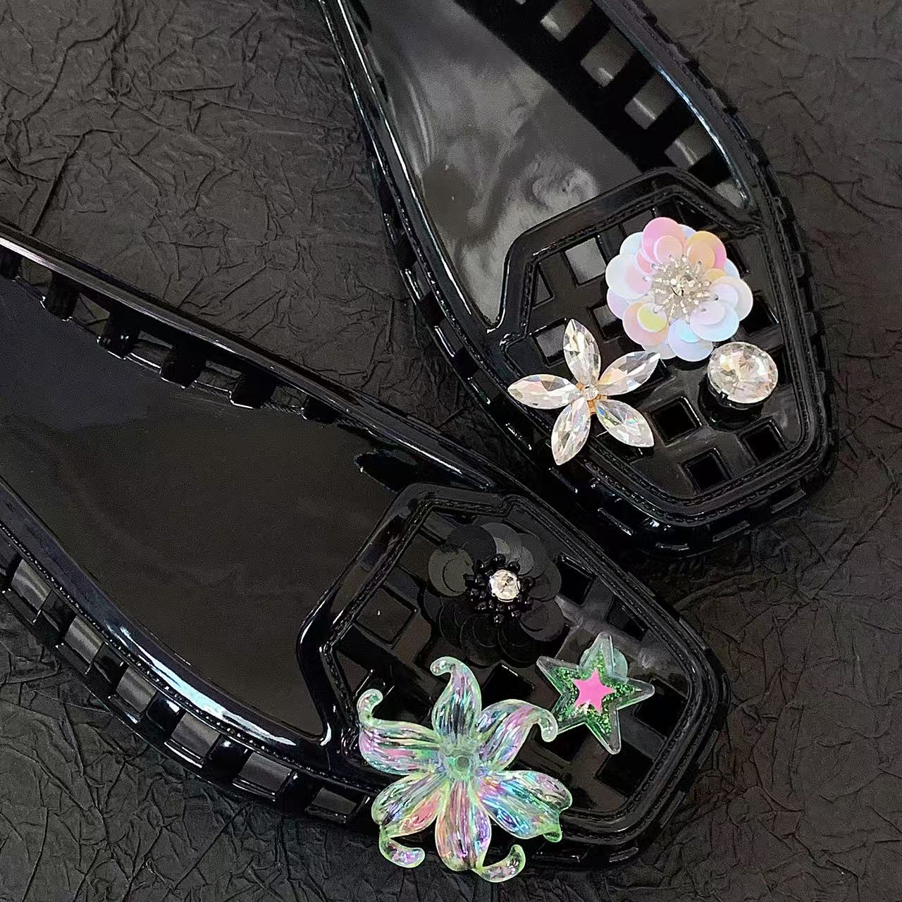 Jelly Crystal Shoes for Women, - огляд і ціна Florist Supplies