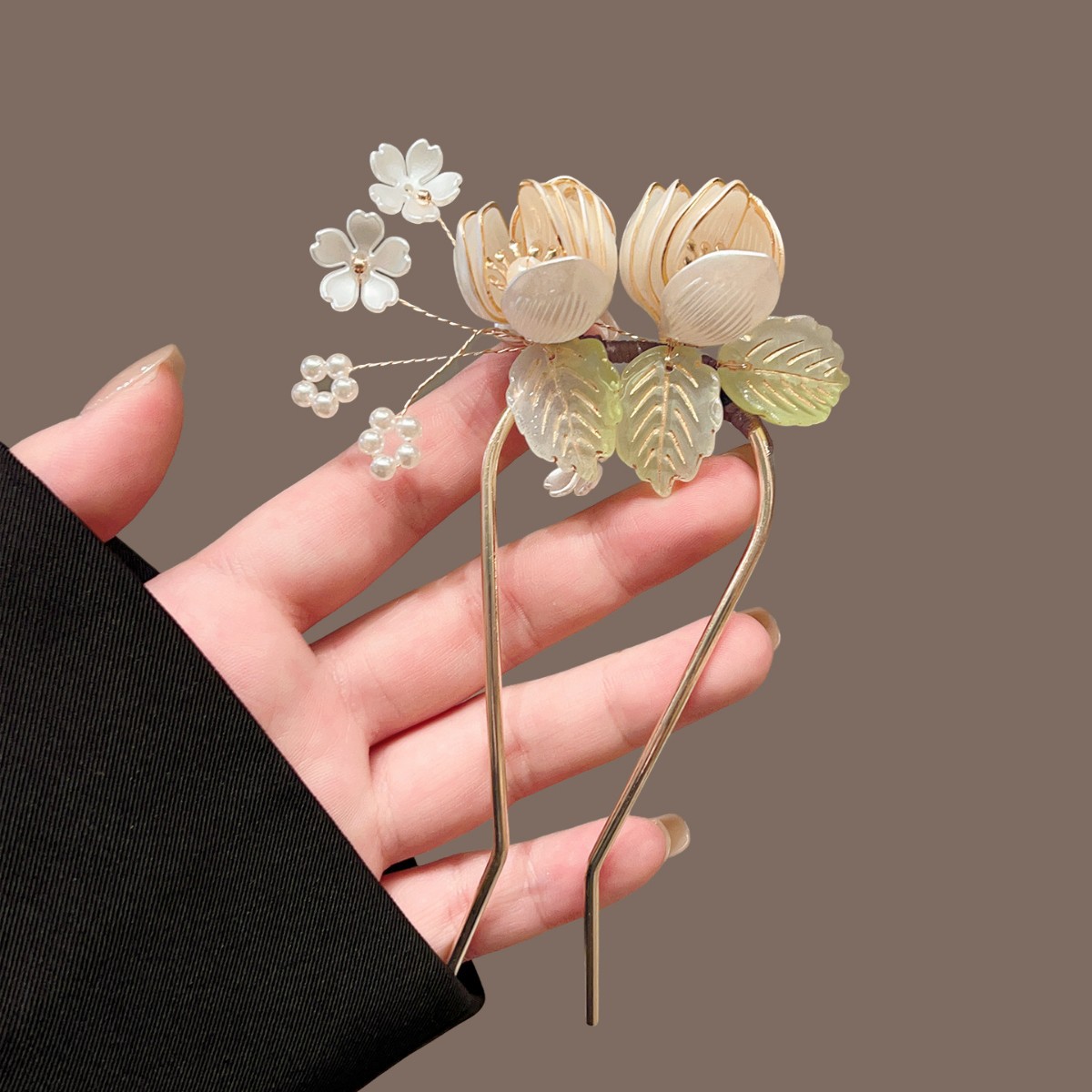 Magnolia U-shaped Hairpin, Wra - огляд і ціна Florist Supplies