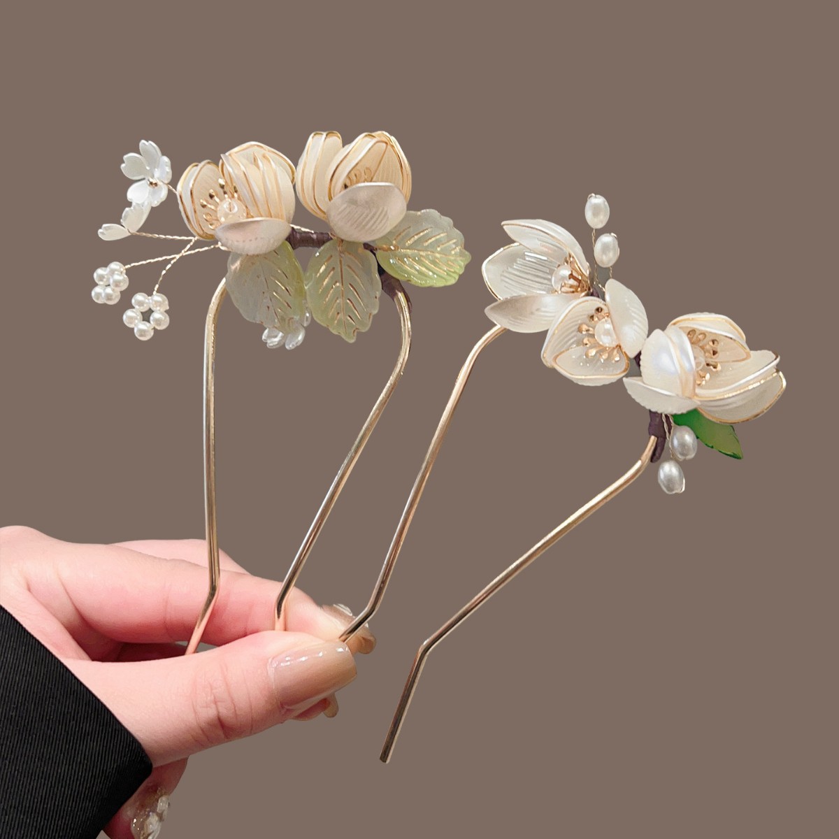 Magnolia U-shaped Hairpin, Wra - огляд і ціна Florist Supplies