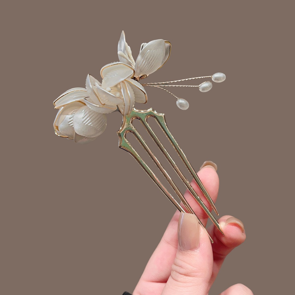 Magnolia U-shaped Hairpin, Wra - огляд і ціна Florist Supplies