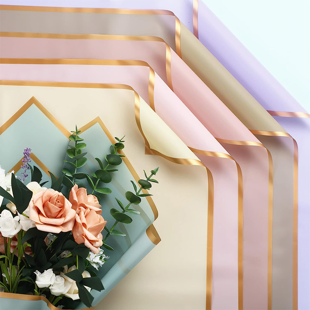 Colors Bouquet Gold Edge Doubl - огляд і ціна Florist Supply Ribbon