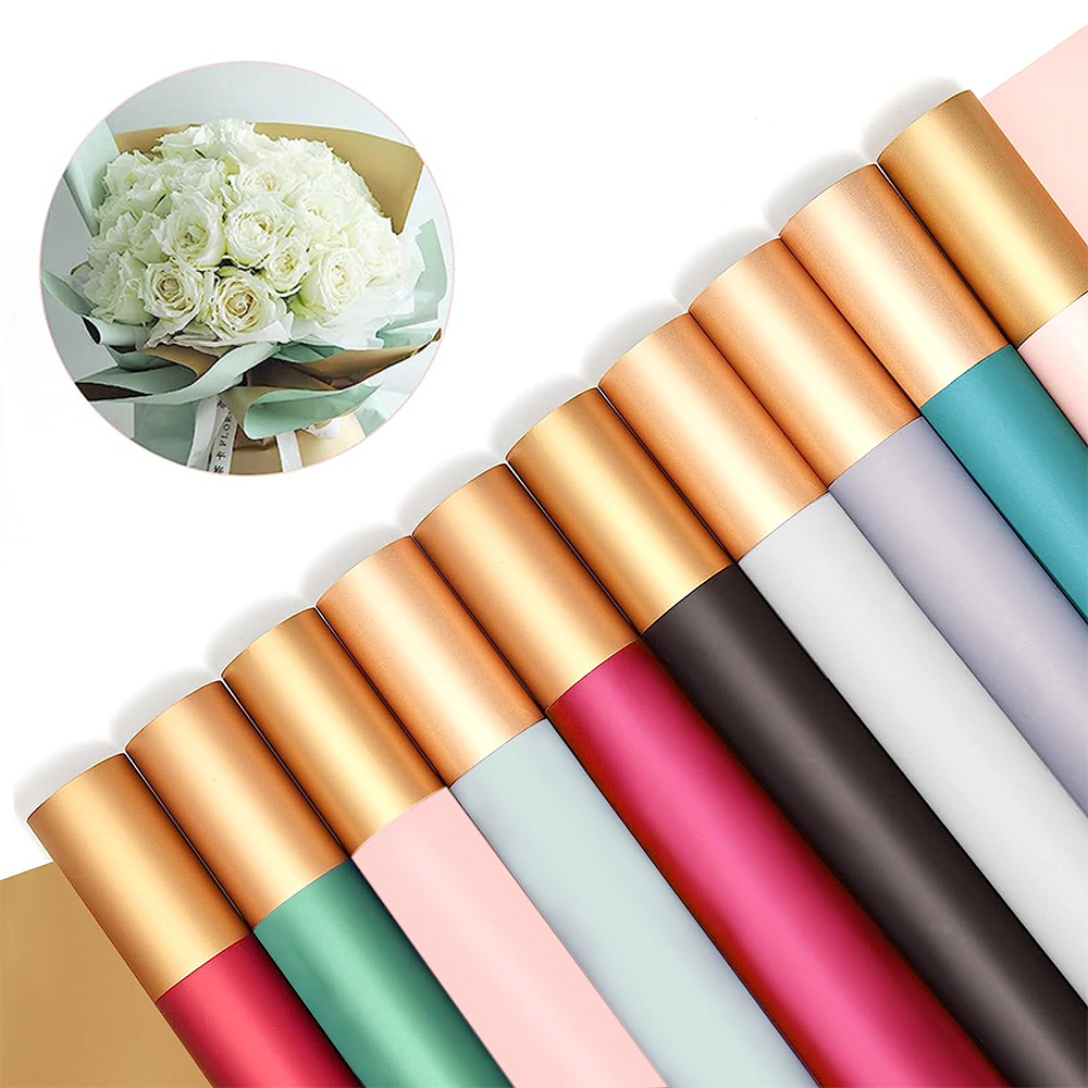 Colors Bouquet Gold Edge Doubl - огляд і ціна Florist Supply Ribbon