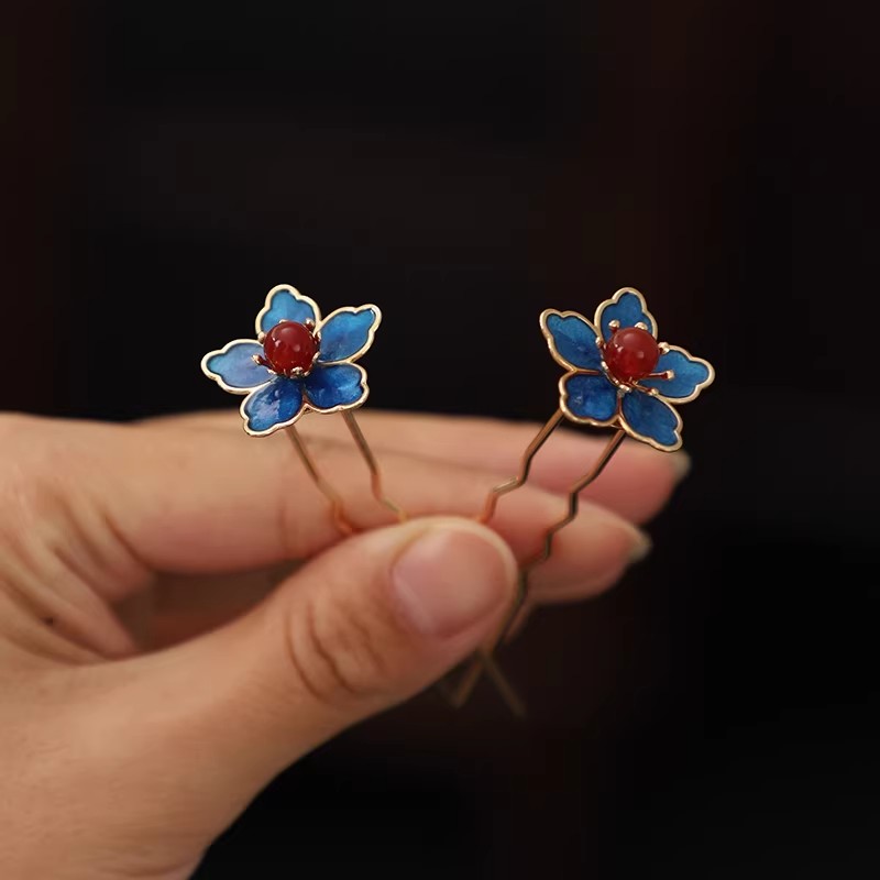 Blue Flower Ancient-Style Hanf - огляд і ціна Florist Supplies
