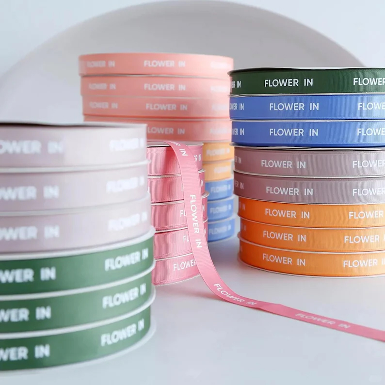Personalized Grosgrain Ribbon  - огляд і ціна Florist Supply Ribbon