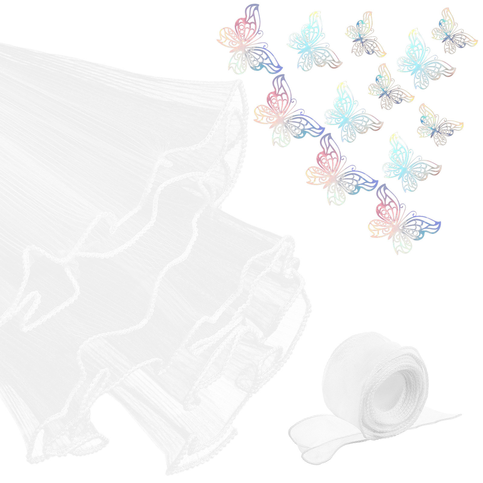 1Set Fresh Flower Bouquet Wrap - огляд і ціна Florist Supply Ribbon