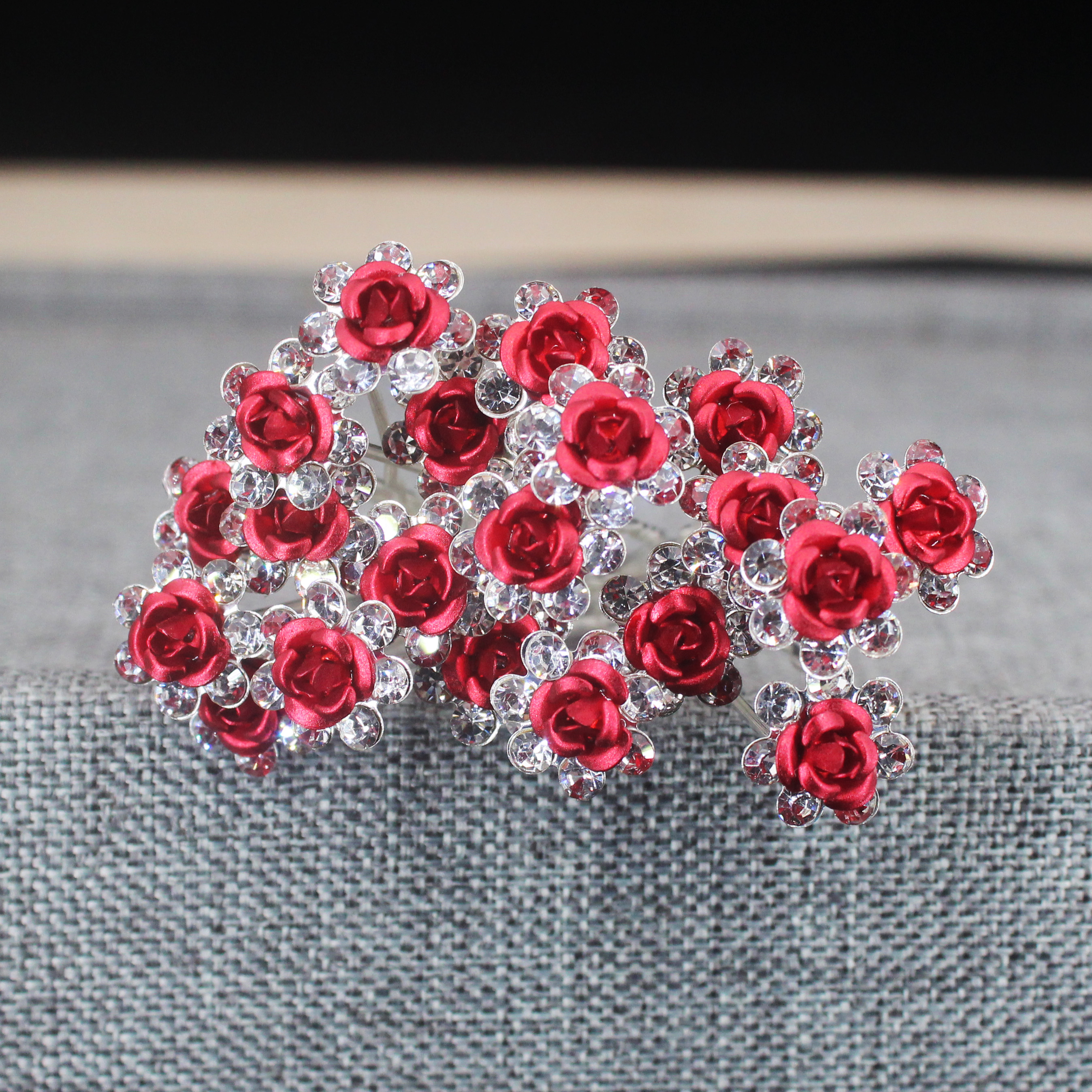 20PCS Rose Flower Rhinestone H - огляд і ціна Florist Supplies