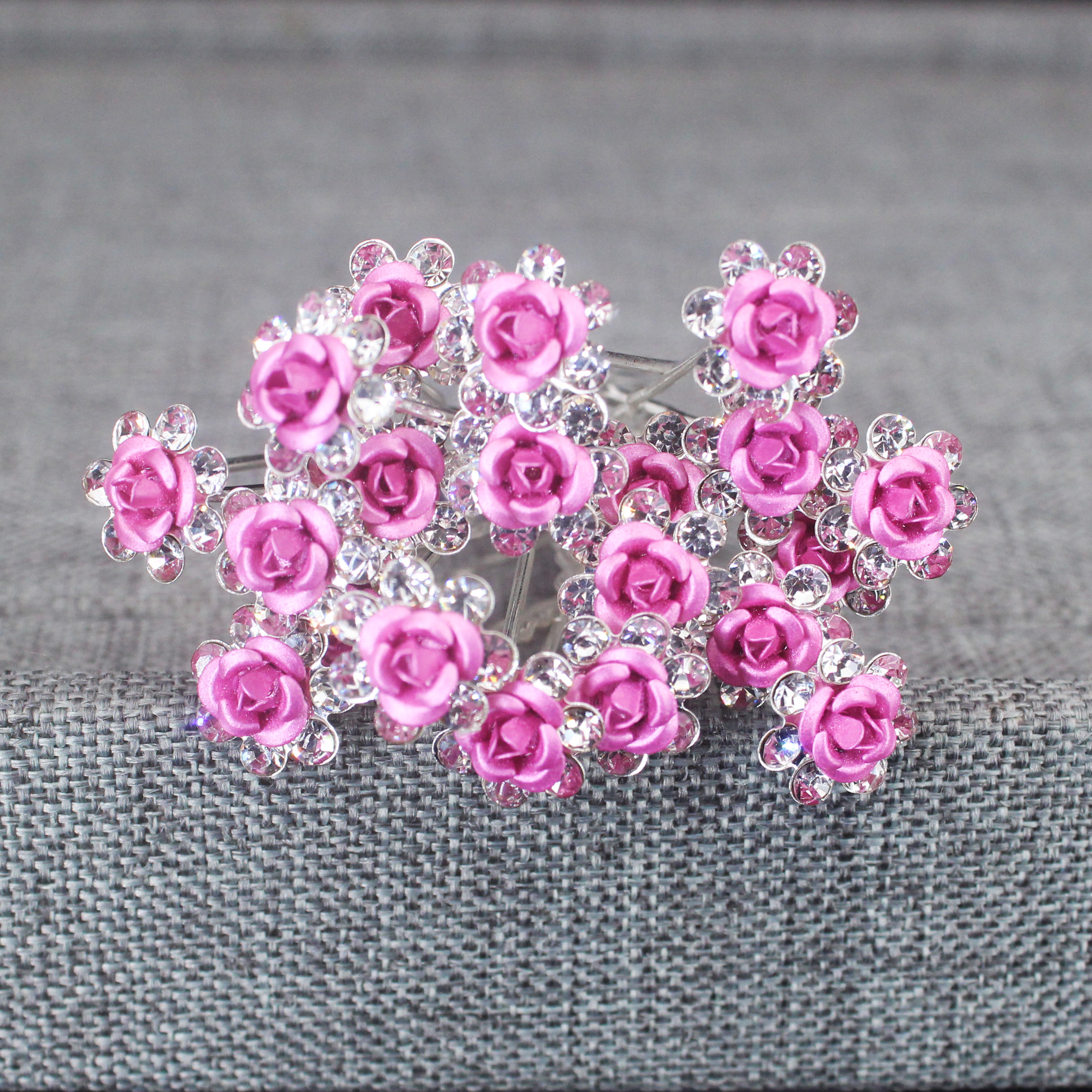 20PCS Rose Flower Rhinestone H - огляд і ціна Florist Supplies