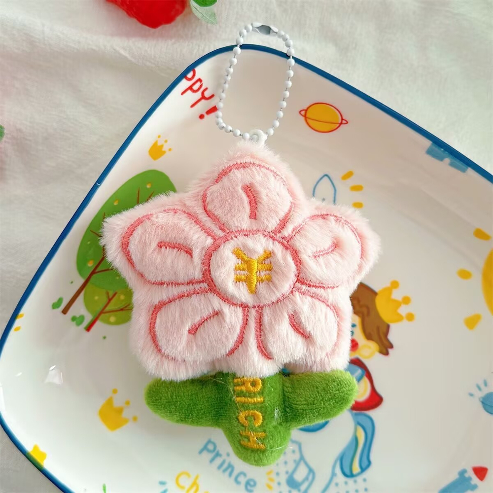 Pink Handmade Sakura Keychain  - огляд і ціна Florist Supplies