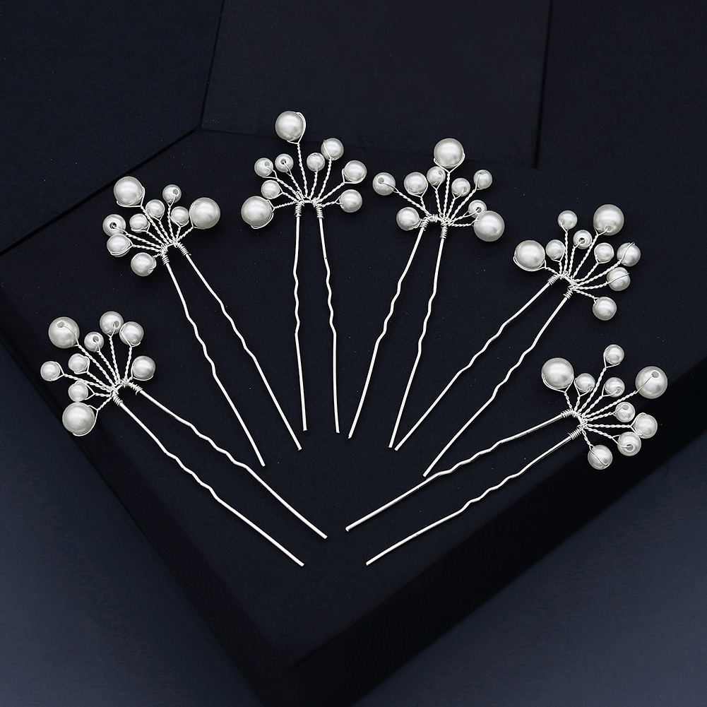 Vintage Pearl Flower Hairpin S - огляд і ціна Florist Supplies