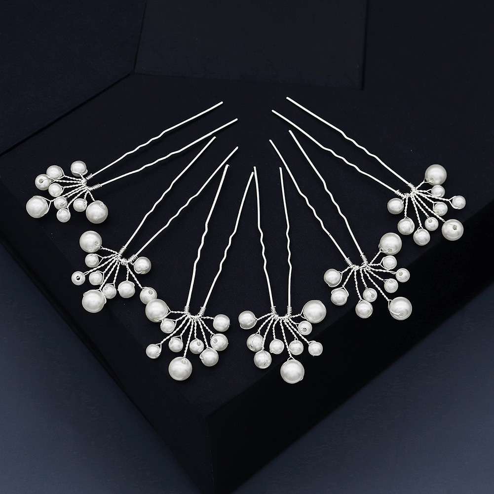 Vintage Pearl Flower Hairpin S - огляд і ціна Florist Supplies
