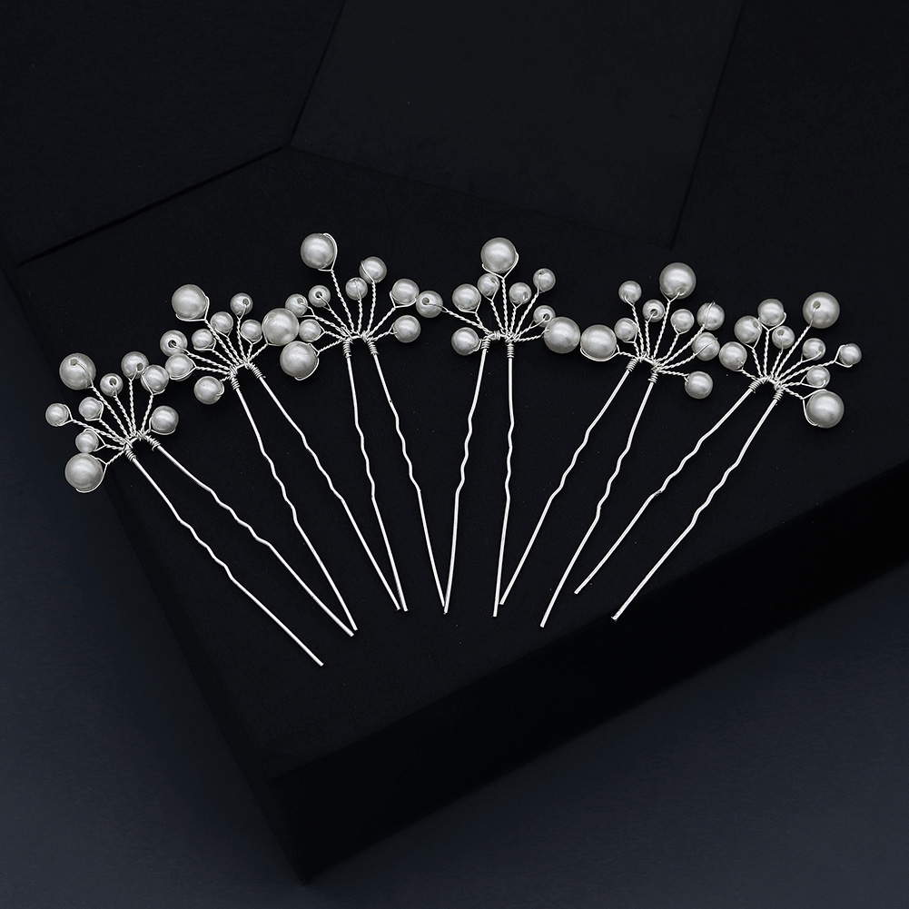 Vintage Pearl Flower Hairpin S - огляд і ціна Florist Supplies
